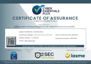 cyber essentials plus